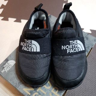 ザノースフェイス(THE NORTH FACE)のりんご様専用　新品　ザ・ノース・フェイス　スニーカー　黒　スリッポン　18、0(スニーカー)