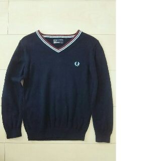 フレッドペリー(FRED PERRY)のFRED PERRY フレッドペリー ニット 紺 5-6Y(ニット)