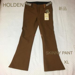 HOLDEN SKINNY PANT ホールデン XL 色Bison 新品