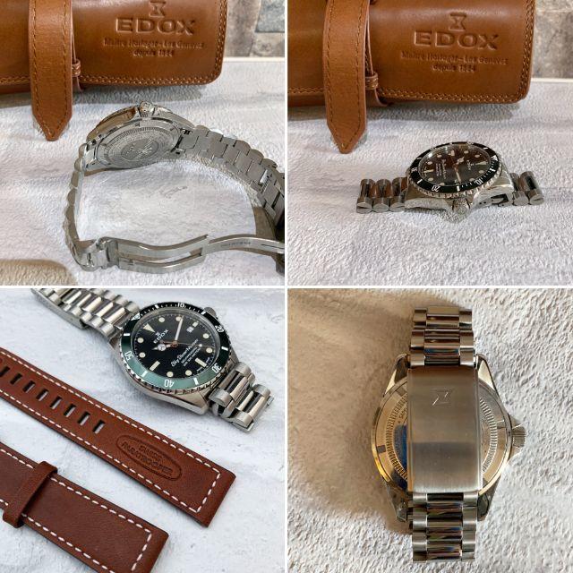 EDOX⭐︎エドックス　限定555本 ダイバー自動巻　美品　保証残有