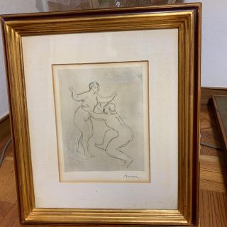 ルノワール デッサン画 中古(絵画/タペストリー)