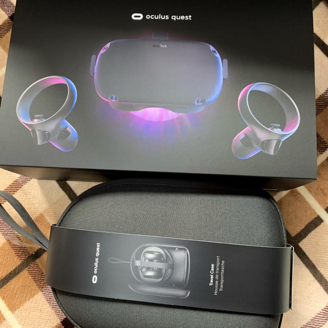 Oculus Quest 64GB ＋ ケース ＋カバー オキュラスクエスト スマホ/家電/カメラのテレビ/映像機器(その他)の商品写真