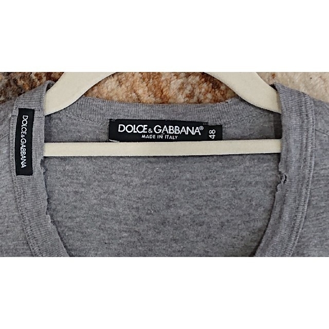 DOLCE&GABBANA(ドルチェアンドガッバーナ)のドルチェ&ガッバーナ 穴あき加工 マリアTシャツ 48 メンズのトップス(Tシャツ/カットソー(七分/長袖))の商品写真