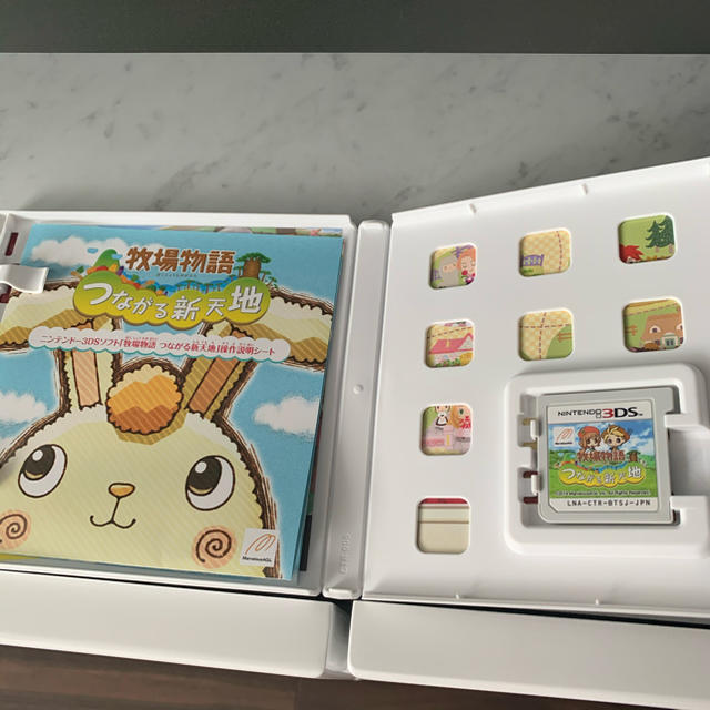 ニンテンドー3DS(ニンテンドー3DS)の牧場物語 つながる新天地 3DS   エンタメ/ホビーのゲームソフト/ゲーム機本体(携帯用ゲームソフト)の商品写真