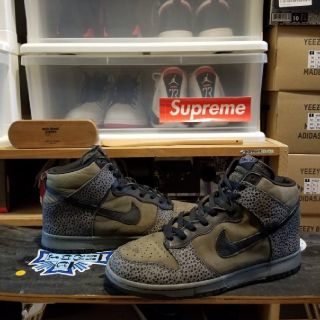 ナイキ(NIKE)の2004 NIKE DUNK HIGH  ナイキ ダンク プレミアム サファリ(スニーカー)