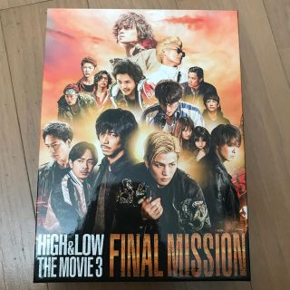 エグザイル トライブ(EXILE TRIBE)のHiGH&LOW FINAL MISSION 初回限定盤(日本映画)