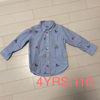 ベビーギャップ(babyGAP)のGAP シャツ(4YRS.110)(ブラウス)