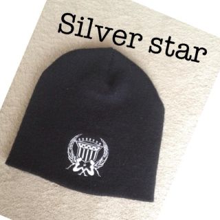 silver star★ニットキャップ(ニット帽/ビーニー)