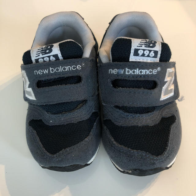 New Balance(ニューバランス)のベビー　ニューバランス 996 ネイビー キッズ/ベビー/マタニティのキッズ靴/シューズ(15cm~)(スニーカー)の商品写真