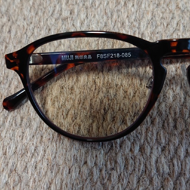 MUJI (無印良品)(ムジルシリョウヒン)のよしちゃんマン様専用 無印良品 UVカットメガネ ラウンド レディースのファッション小物(サングラス/メガネ)の商品写真