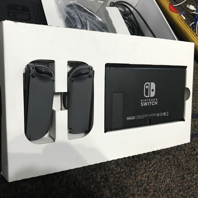 Nintendo Switch JOY-CON グレー 本体  旧型 3