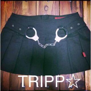 ヘルキャットパンクス(HELLCATPUNKS)のTRIPP プリーツスカート(ミニスカート)