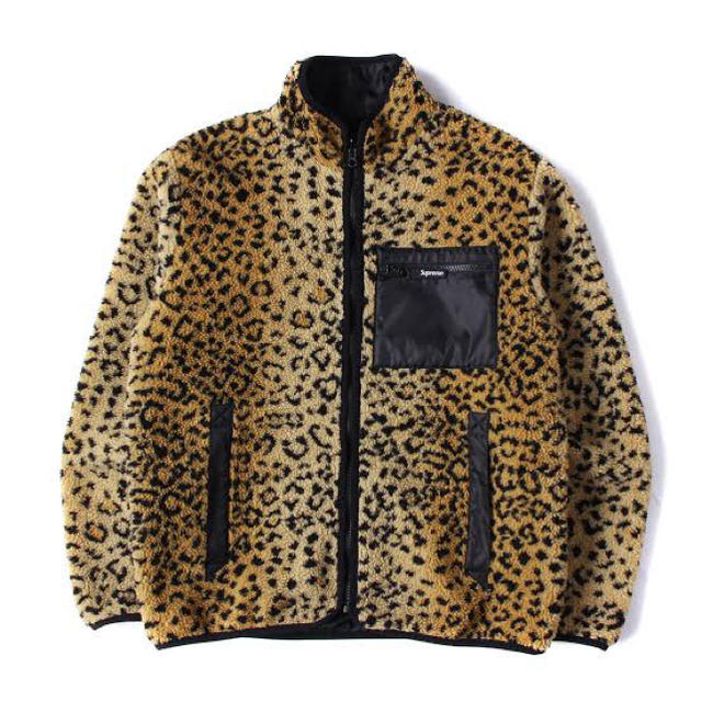 supreme Leopard Fleeceジャケット/アウター