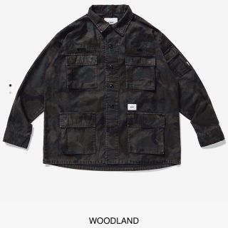 ダブルタップス(W)taps)の20SS WTAPS JUNGLEシャツ　カモフラM(ミリタリージャケット)