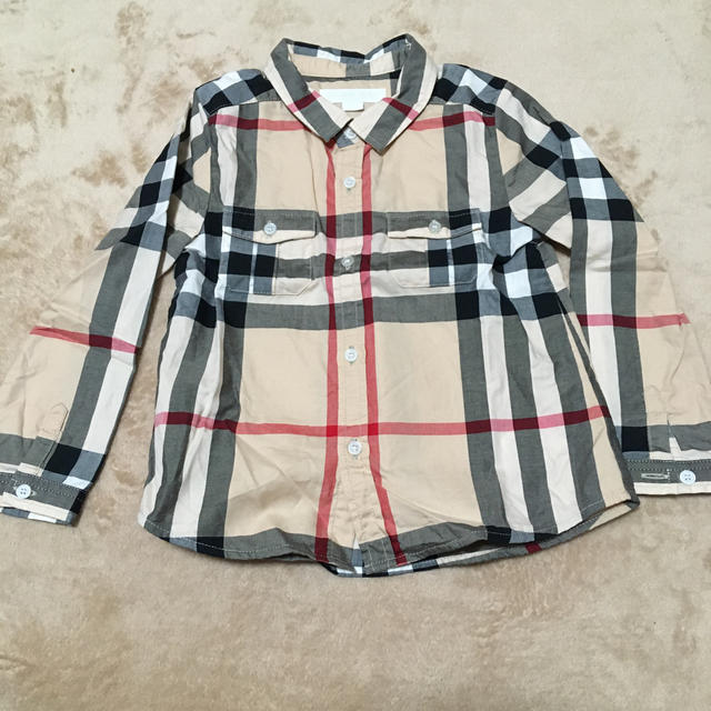 BURBERRY(バーバリー)のバーバリー　シャツ　2Y キッズ/ベビー/マタニティのキッズ服男の子用(90cm~)(ブラウス)の商品写真