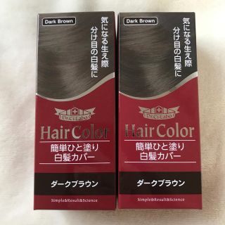 ドクターシーラボ(Dr.Ci Labo)のドクターシーラボ 簡単ひと塗り白髪カバー ダークブラウン(10mL)(白髪染め)