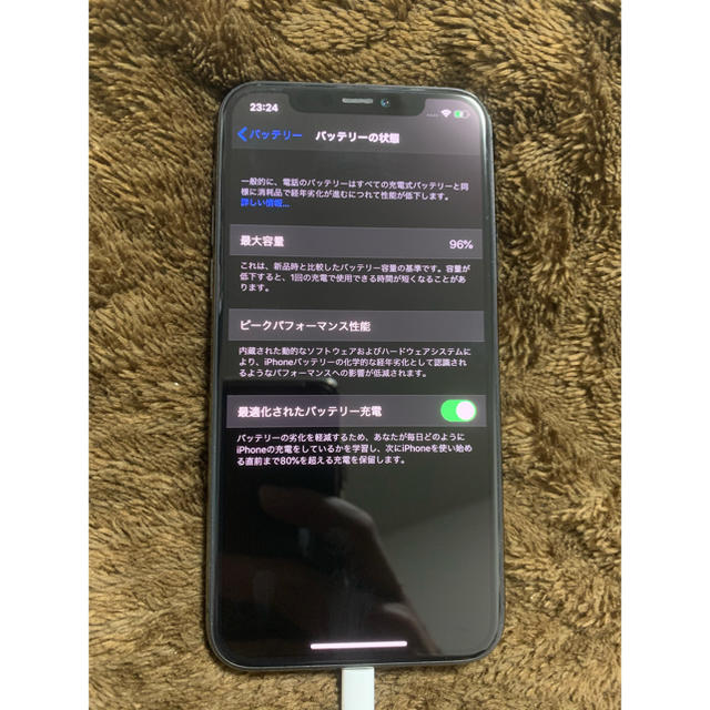 iPhone(アイフォーン)の 【海外（香港版）物理デュアルSIMフリー】iPhone 11 Pro 64GB スマホ/家電/カメラのスマートフォン/携帯電話(スマートフォン本体)の商品写真