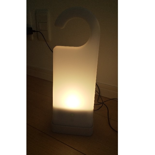 MUJI (無印良品)(ムジルシリョウヒン)の無印良品 LED 持ち運びできるあかり  インテリア/住まい/日用品のライト/照明/LED(フロアスタンド)の商品写真