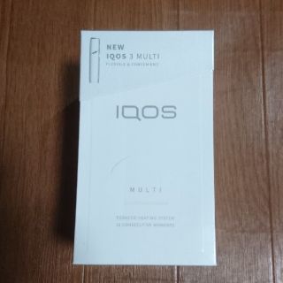 アイコス(IQOS)のアイコス3　値下げnew IQOS3 MULTI【新品・未開封】ホワイト (タバコグッズ)