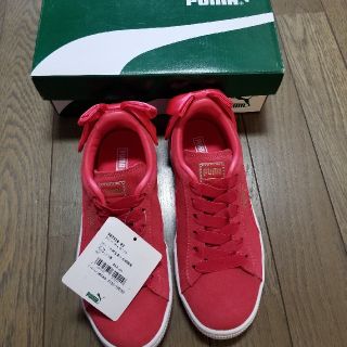 プーマ(PUMA)の新品 PUMA　女の子　リボン　スニーカー　20cm(スニーカー)