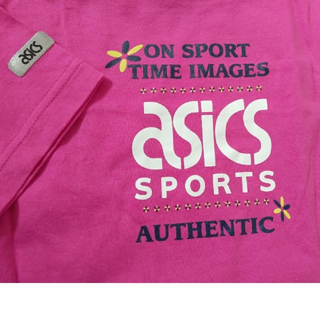 asics(アシックス)のASICS　Tシャツ キッズ/ベビー/マタニティのキッズ服女の子用(90cm~)(Tシャツ/カットソー)の商品写真