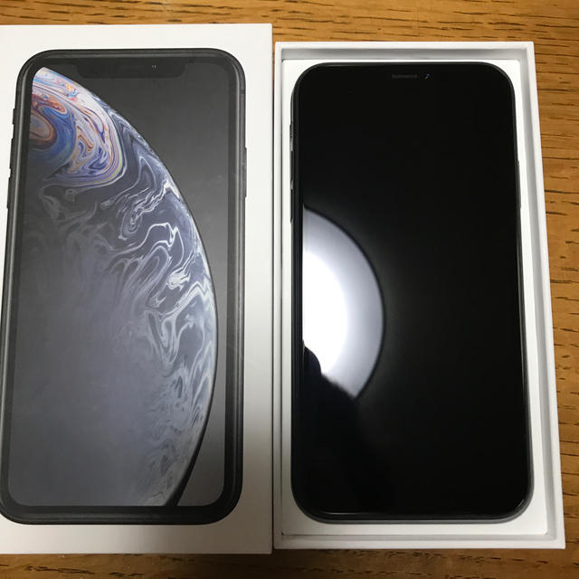 iPhoneXR ブラック 64ギガスマホ/家電/カメラ