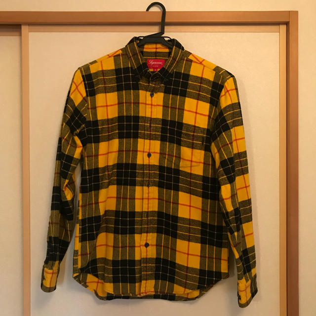 Supreme tartan flannel shirt