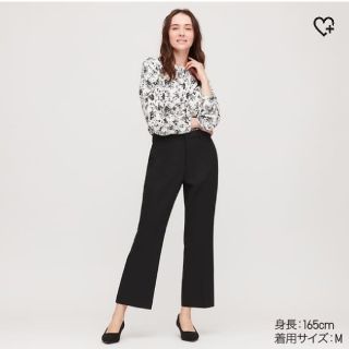 ユニクロ(UNIQLO)のEZYフレアアンクルパンツ XS ユニクロ(その他)