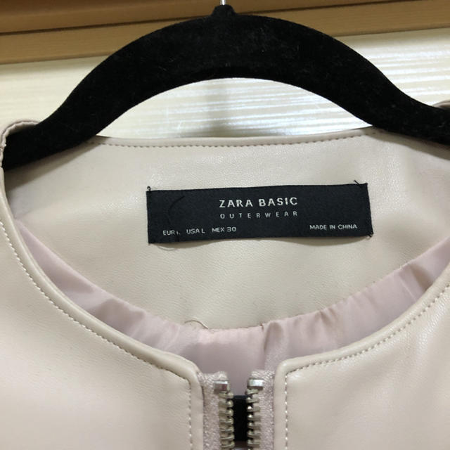 ZARA 合皮ジャケット