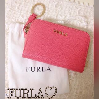 フルラ(Furla)のFURLA 美品キーリング付コインケース(コインケース)