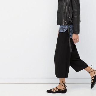 ザラ(ZARA)のザラ レースアップシューズ37(その他)