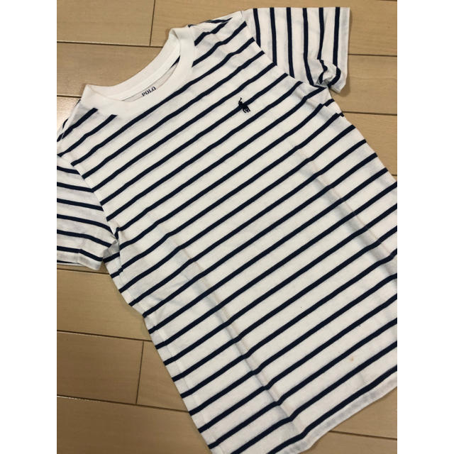 Ralph Lauren(ラルフローレン)のラルフローレン☆キッズ用　ボーダー Tシャツ　半袖　120㎝ キッズ/ベビー/マタニティのキッズ服男の子用(90cm~)(Tシャツ/カットソー)の商品写真