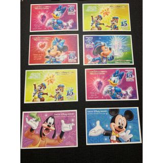 ディズニー(Disney)の(使用済)Disneyチケット( TDS15周年＋TDL35周年)(遊園地/テーマパーク)