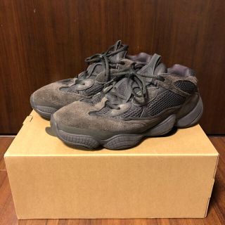 アディダス(adidas)の【美中古】adidas yeezy 500 black 27.5cm(スニーカー)