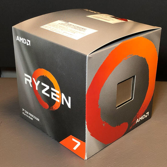 RYZEN 7 3700X 新品未開封品