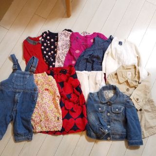 ベビーギャップ(babyGAP)の専用☆アウター3点込み！春物12点セット18～24ヶ月☆90cm(ジャケット/上着)