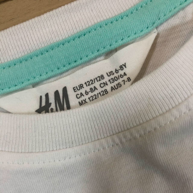 新品☆H&M☆Tシャツ　2枚まとめて　130㎝