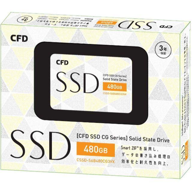 【新品】CFD販売 CSSD-S6B480CG3VX 480GB SSD製品特徴