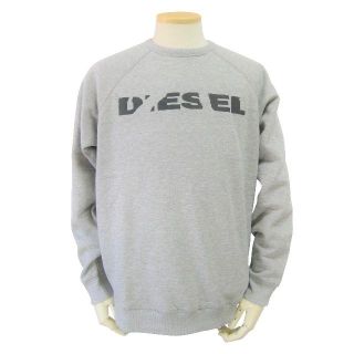 ディーゼル(DIESEL)のDEISEL ロゴ トレーナー S-ORESTES-BRO グレー XXLサイズ(スウェット)