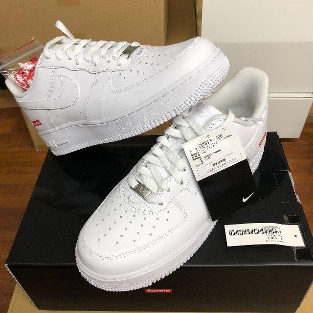 Supreme Nike Air Force 1 Low 白 8.5 26.5