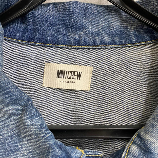 FEAR OF GOD(フィアオブゴッド)のMサイズ　MINTCREW デニムジャケット メンズのジャケット/アウター(Gジャン/デニムジャケット)の商品写真
