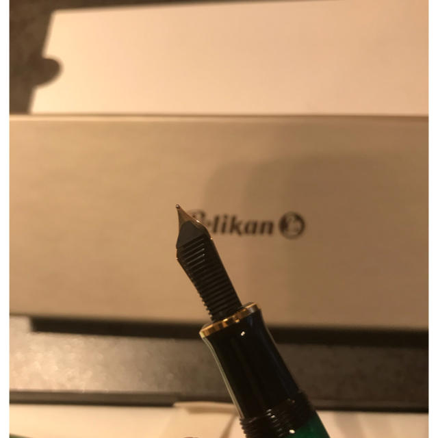 ペリカン 万年筆 スーベレーン M600 ヴァイブライントグリーン EF