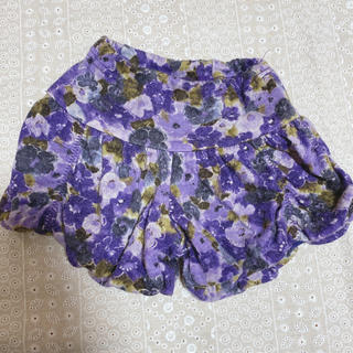 アナスイミニ(ANNA SUI mini)のアナスイミニ キュロット 90cm 紫(パンツ/スパッツ)
