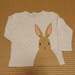 ムジルシリョウヒン(MUJI (無印良品))の無印  ロングTシャツ  110(Tシャツ/カットソー)