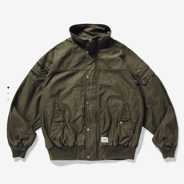 Supreme(シュプリーム)のLサイズ WTAPS FAD / JACKET. COTTON OLIVE DR メンズのジャケット/アウター(ミリタリージャケット)の商品写真