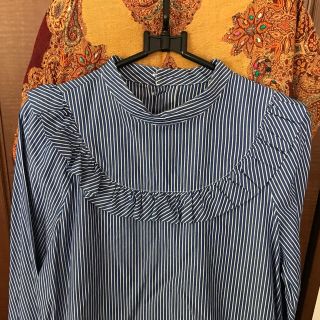 ドットアンドストライプスチャイルドウーマン(Dot&Stripes CHILDWOMAN)のストライプ柄ブラウス(シャツ/ブラウス(長袖/七分))