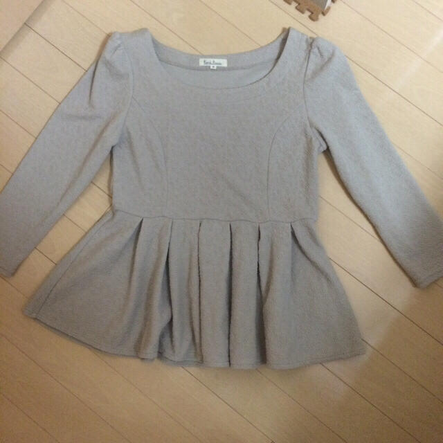 Rope' Picnic(ロペピクニック)のロペピクニック♡ペプラムトップス レディースのトップス(カットソー(長袖/七分))の商品写真