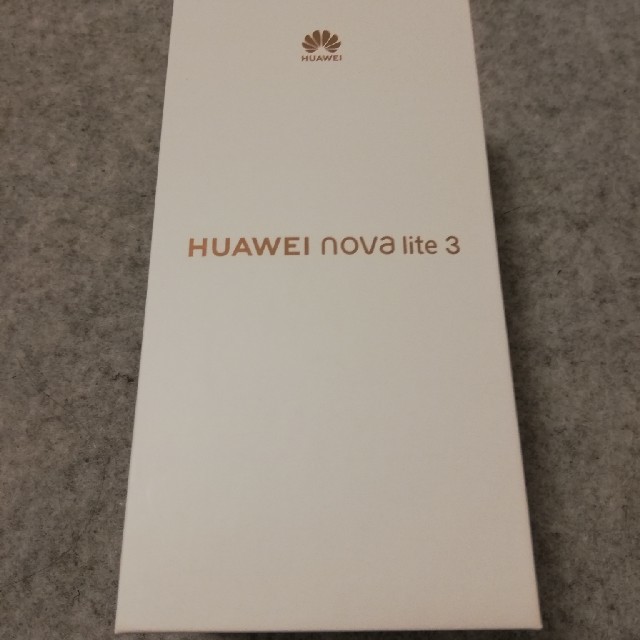 HUAWEI nove lite 3　オーロラブルー