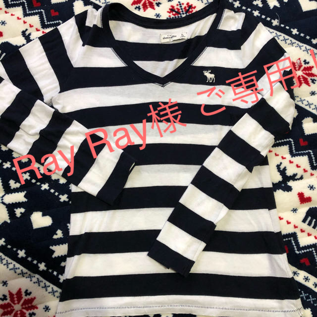 Abercrombie&Fitch(アバクロンビーアンドフィッチ)の★アバクロ KIDS ロンT ✩.*˚✩.*˚★ レディースのトップス(Tシャツ(長袖/七分))の商品写真