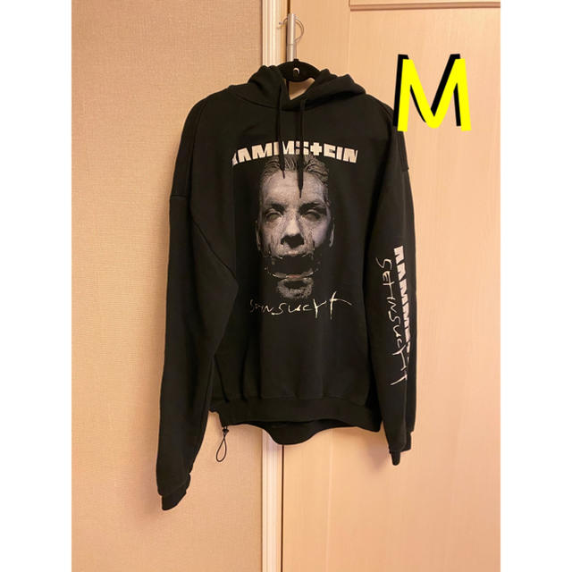 VETEMENTS ラムシュタイン フーディ 黒 M - www.sorbillomenu.com